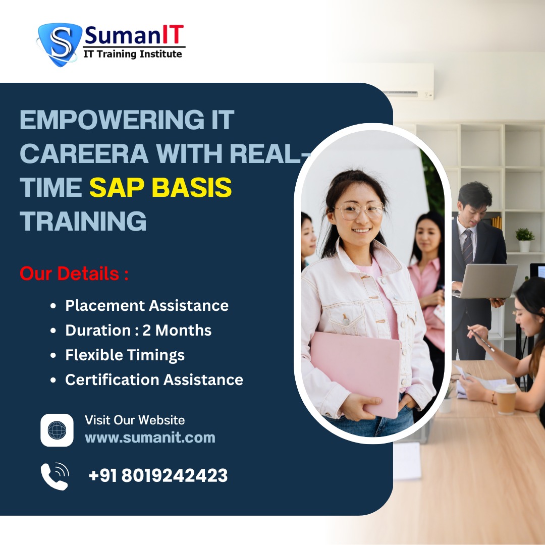 SAP BASIS Course in Hyderabad classroom training at Suman IT