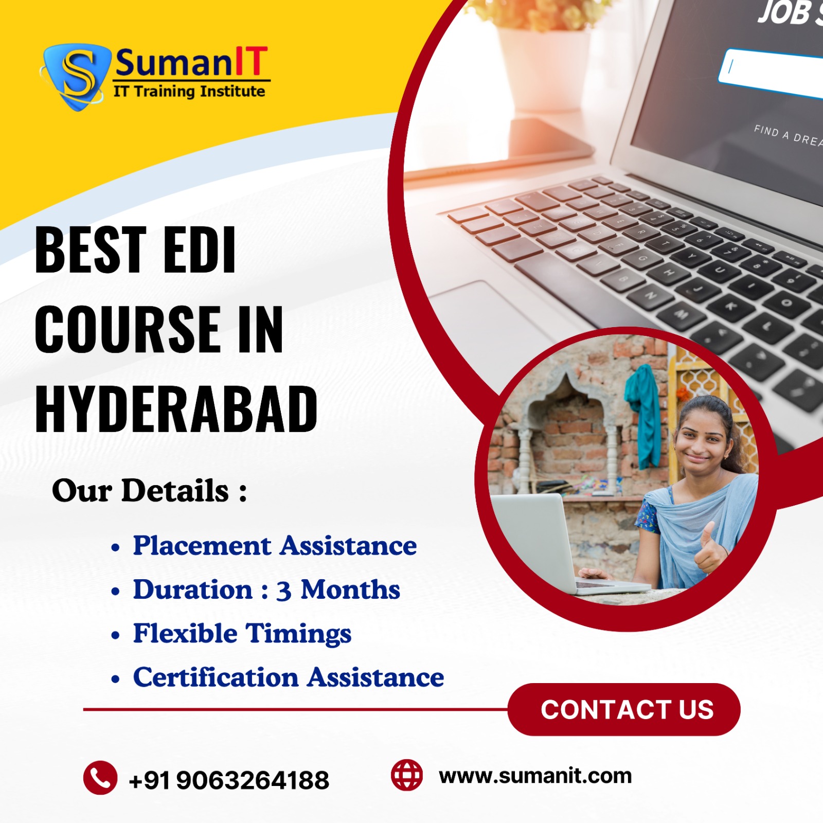 Students learning electronic data interchange and integration tools in the best EDI training institute in Hyderabad