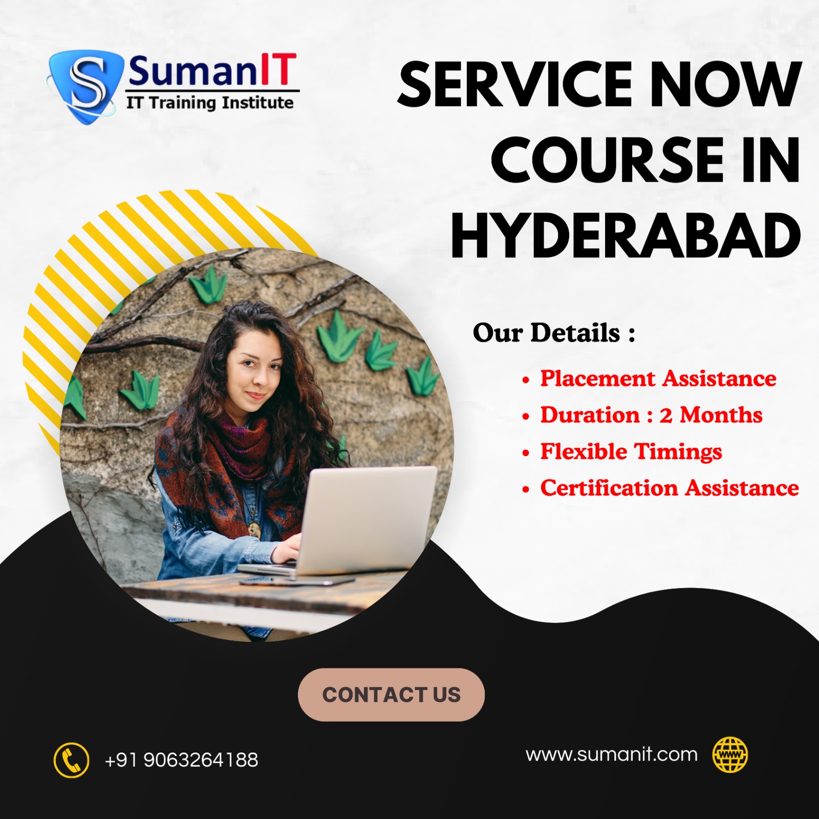 Best ServiceNow training in Hyderabad with ITSM modules, real-time projects, and placement support